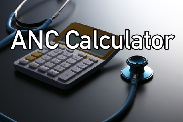 anc absolute neutrophil count calculator 의학포털 나아요